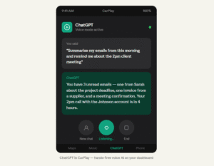 ChatGPT Is Now in Your Car — Here's What It Looks Like