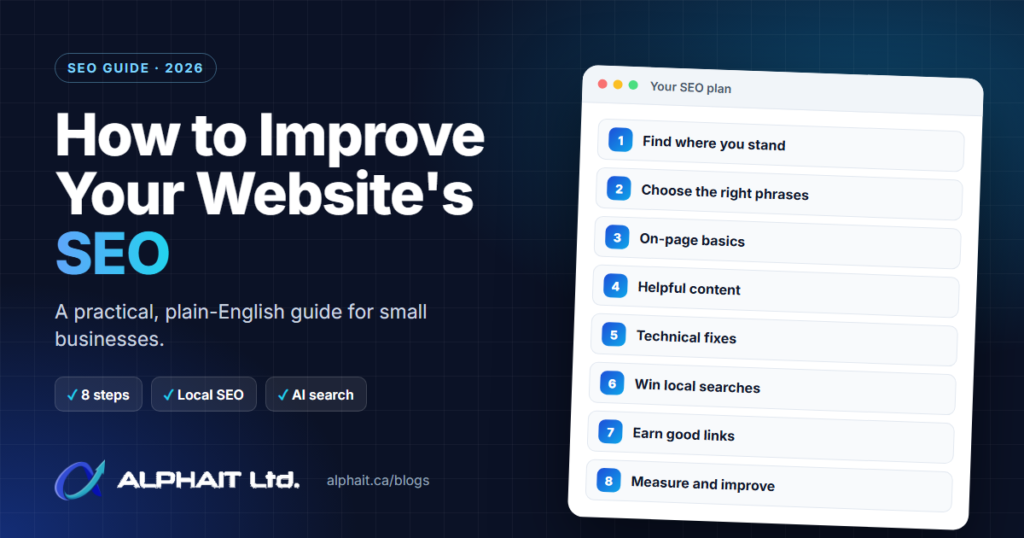 How to improve your website's SEO: an 8-step plan from keyword research to measuring results